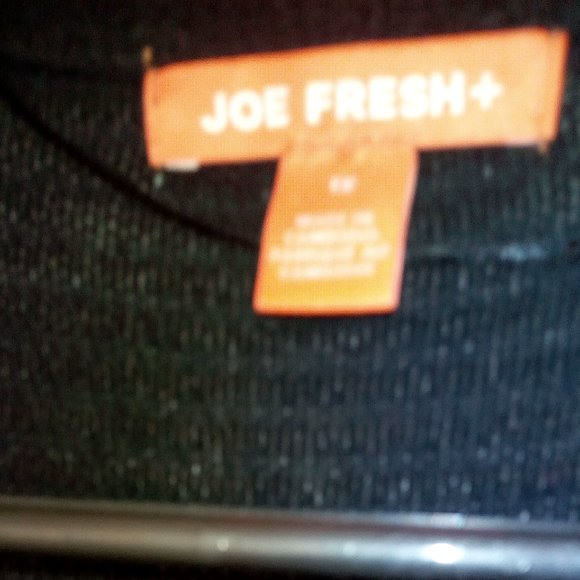 JOE FRESH Boho Open Front Short Sleeve Knit Long Cardi - Picture 3 of 5